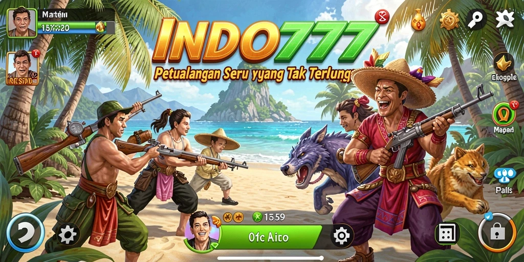 Screenshot gameplay INDO777 yang menunjukkan aksi dan petualangan seru.