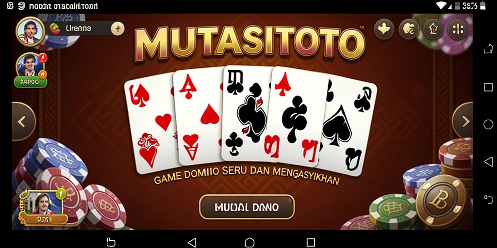 Gameplay seru dan menegangkan di MUTASITOTO.