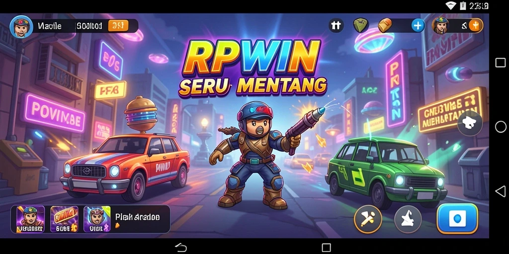 Tampilan gameplay seru dari RPWIN yang penuh tantangan.