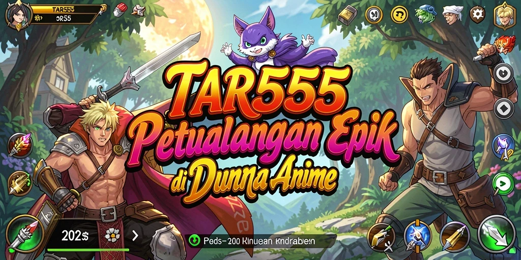 Gameplay menakjubkan dalam dunia Anime yang penuh warna.