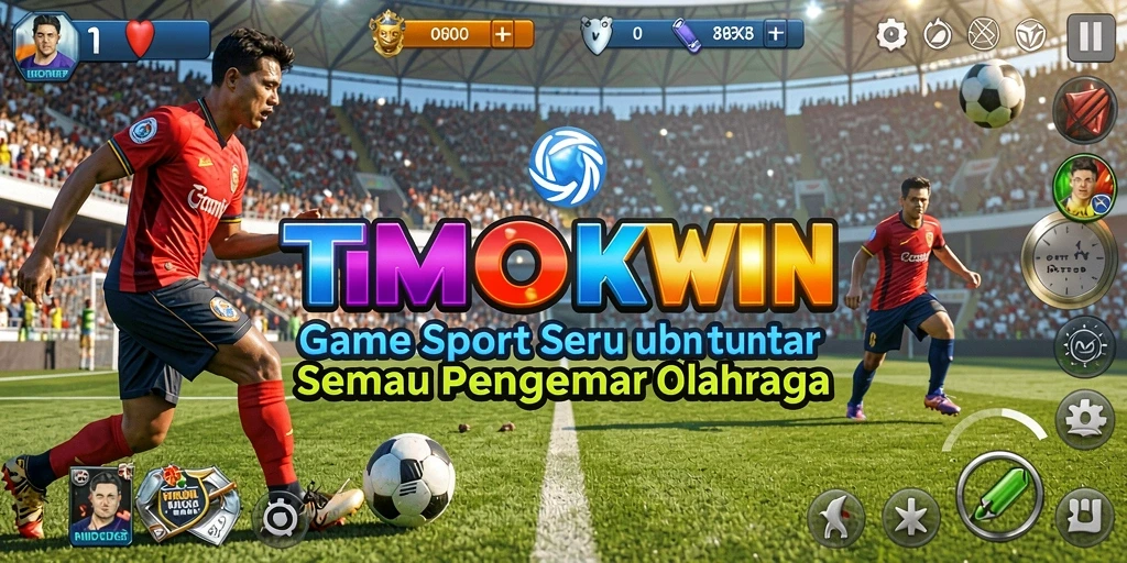 Tampilan gameplay menarik dari TMOKWIN yang penuh aksi olahraga.
